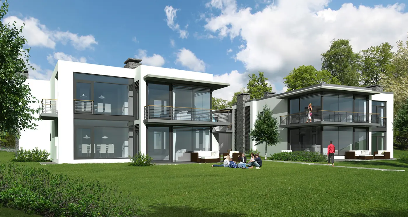 JSV7-illustrasjon hage og boliger